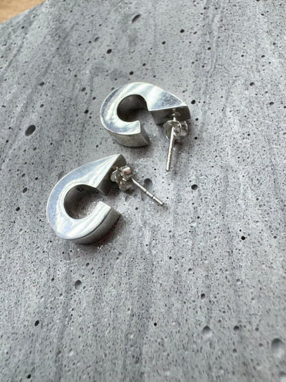 925Silver 6 shape earrings
