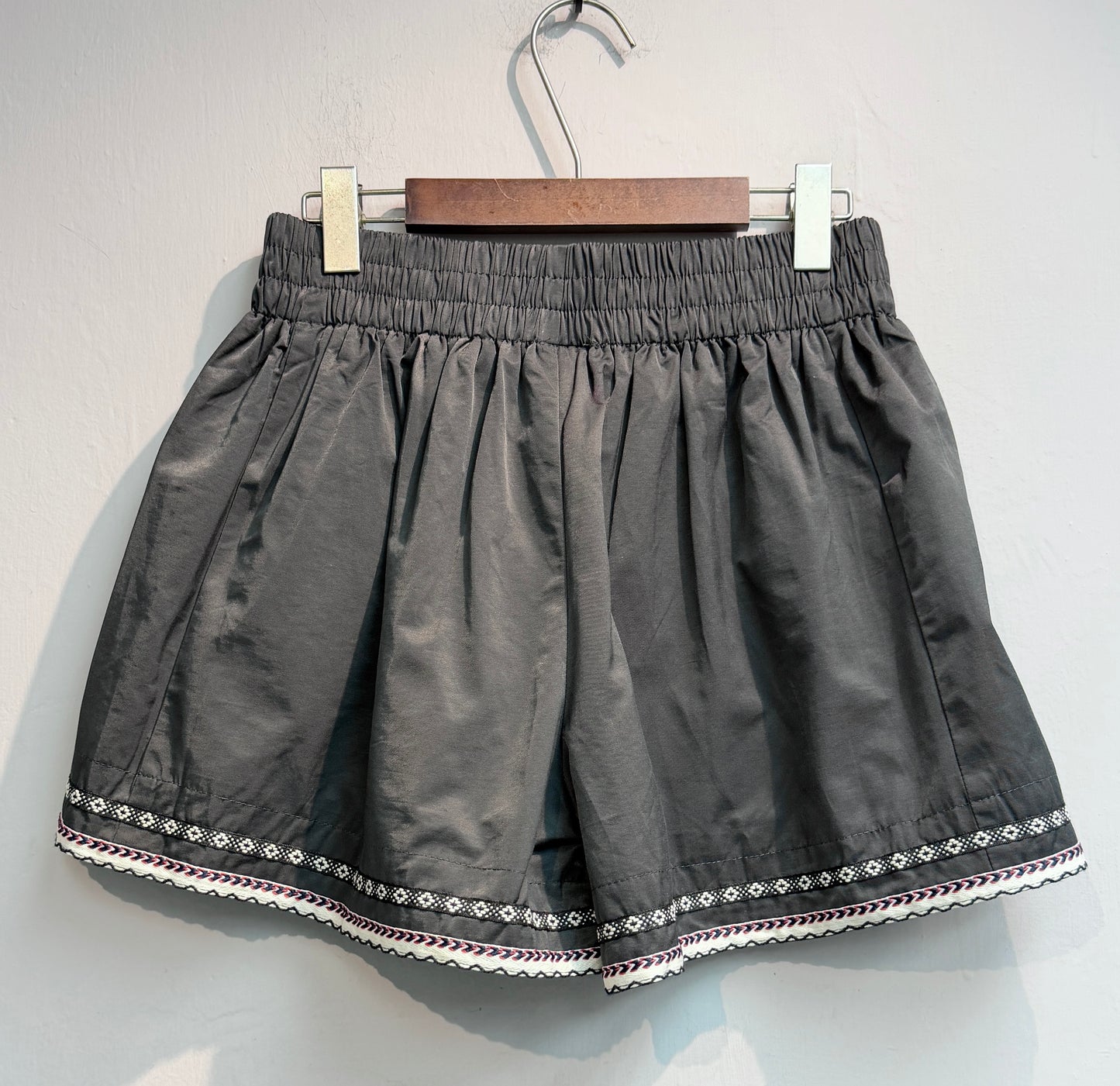 Ethnic trim shorts #00686