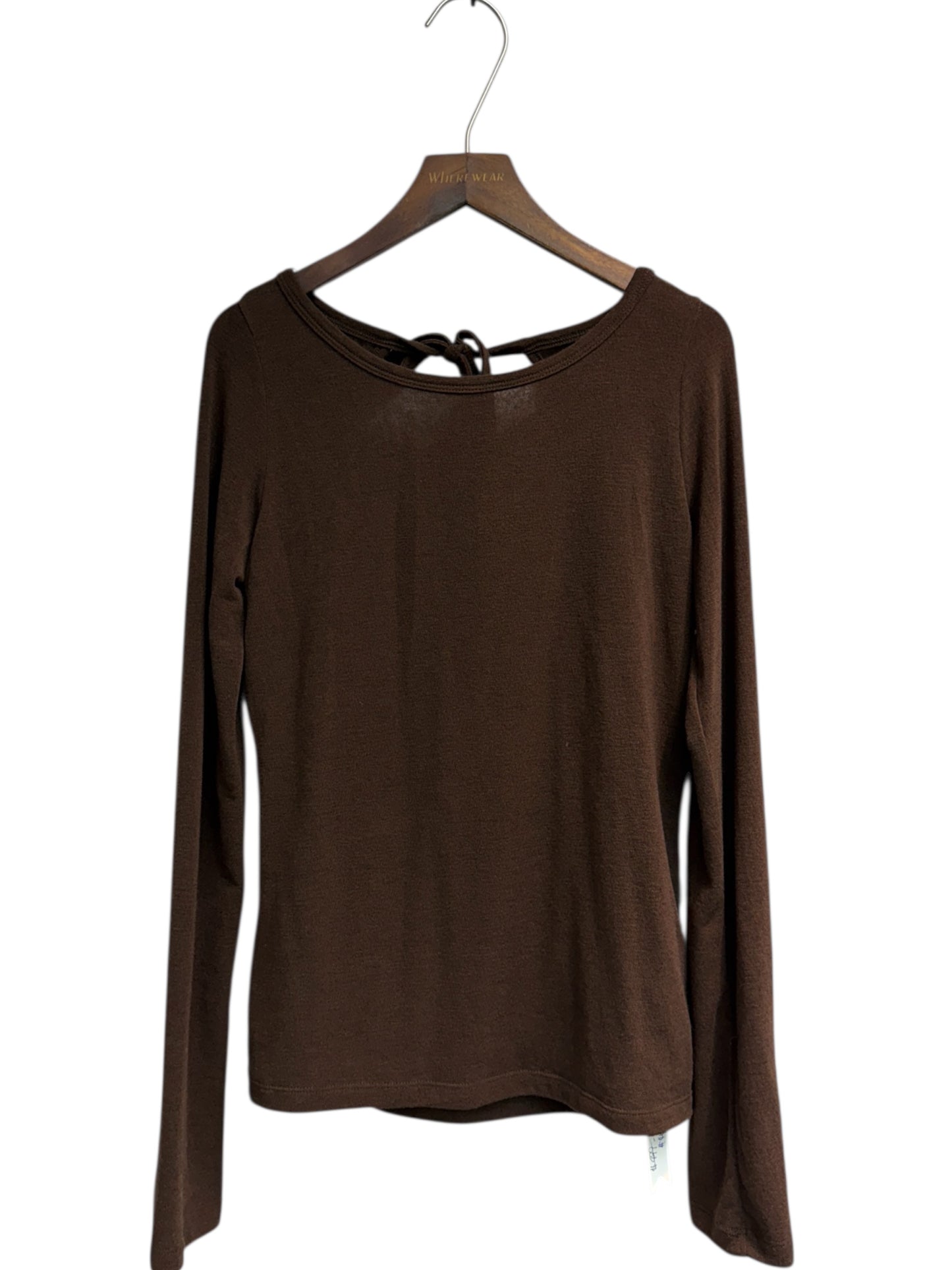 Back ribbon two pieces cotton tee