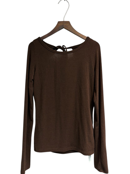 Back ribbon two pieces cotton tee