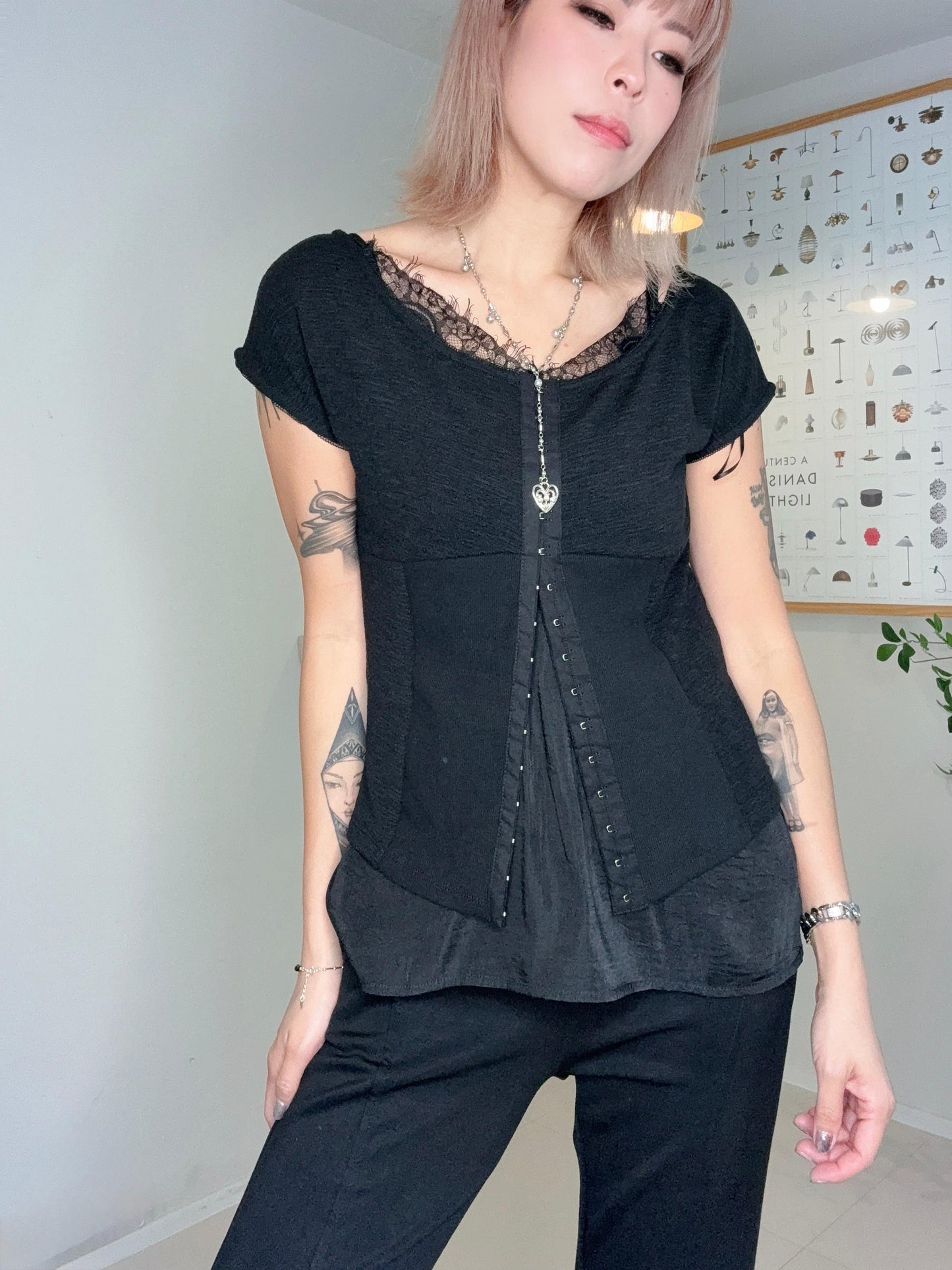 Front hock slim top #00673
