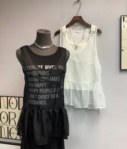 (-30% Off)Organza Vest