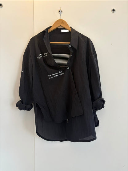 See though words shirt #00804