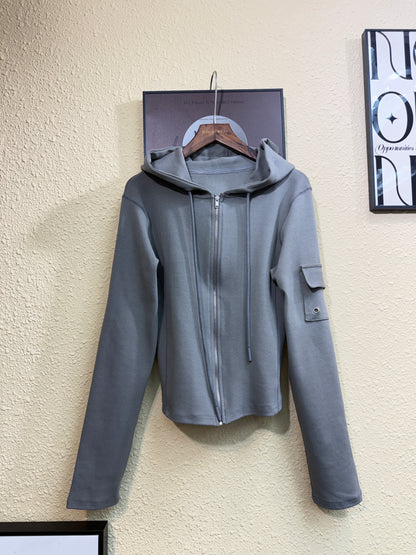 With hat slim cotton outer #00995