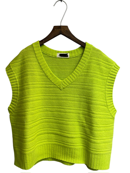 Big v neck vest