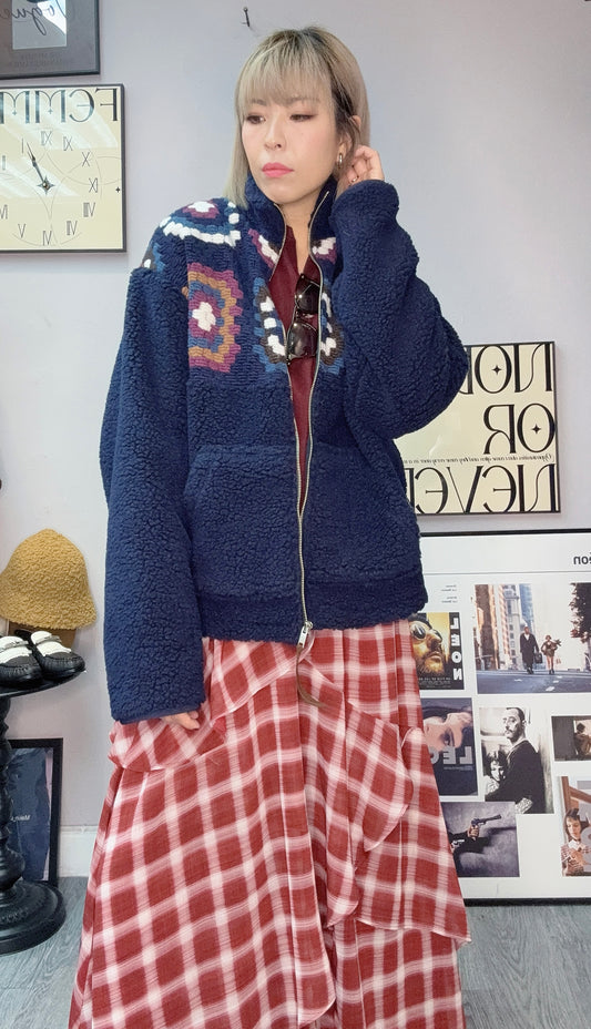 Lamb wool coat #00282