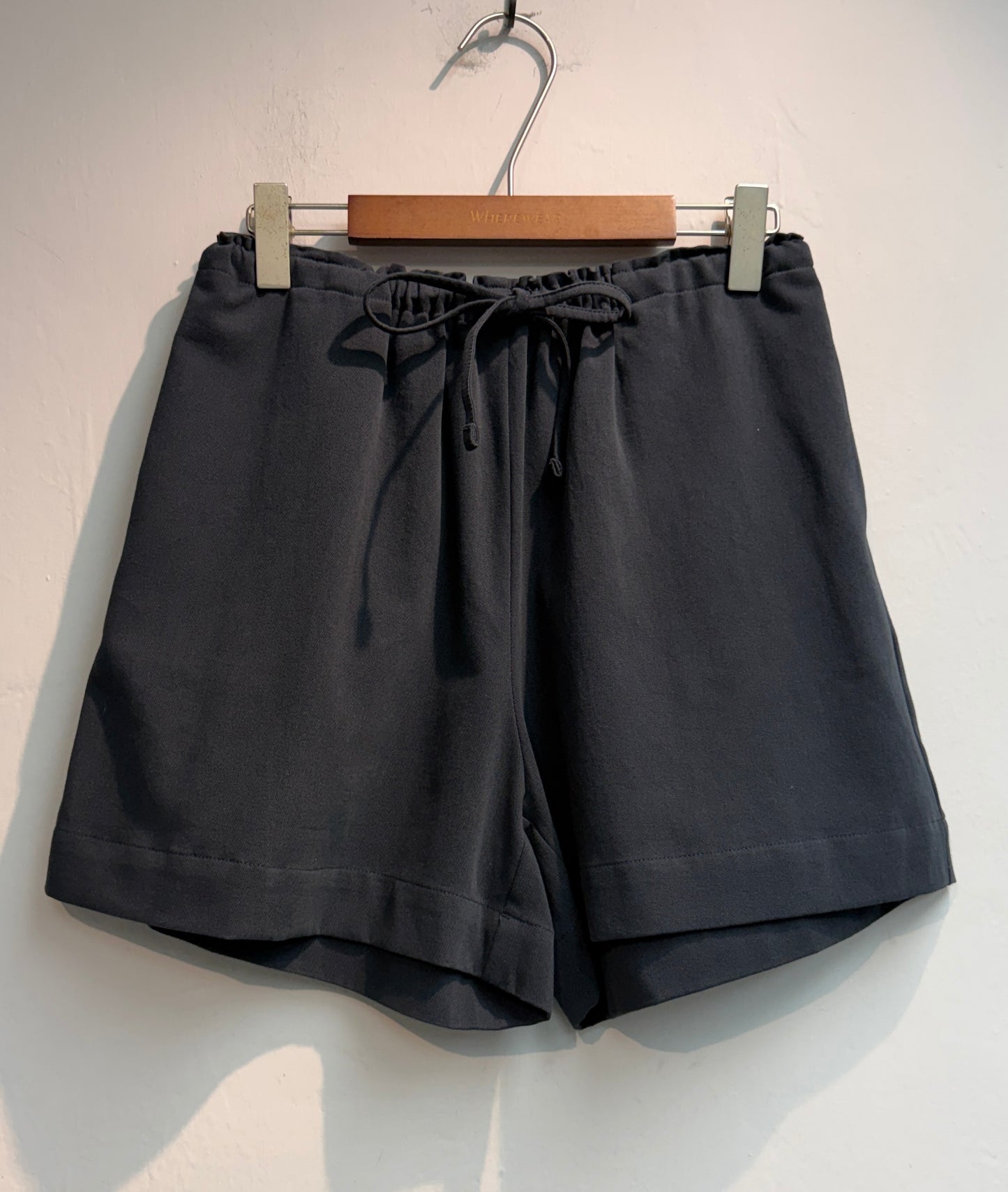 Full elastic plain shorts #00764