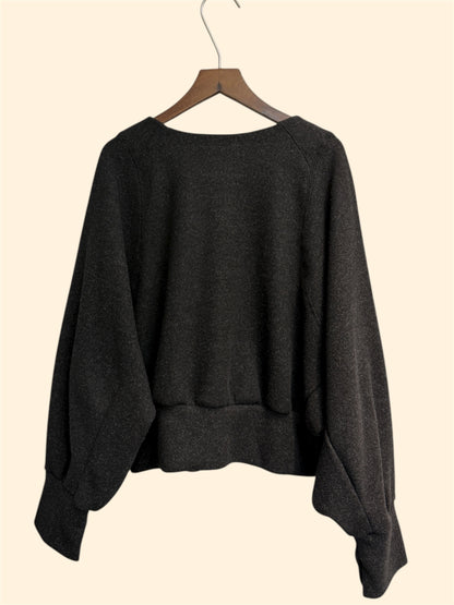 Batwing wool cardigran #00038