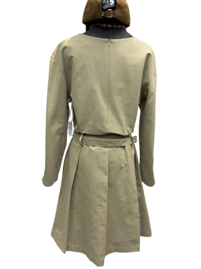 Plain 3D sleeves short dress