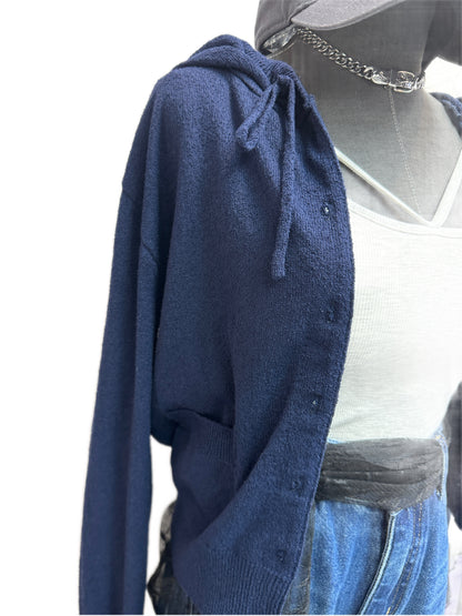 With hat knitted outer