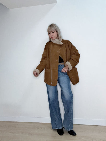 (-40% off) leopard skin X down jacket #00148