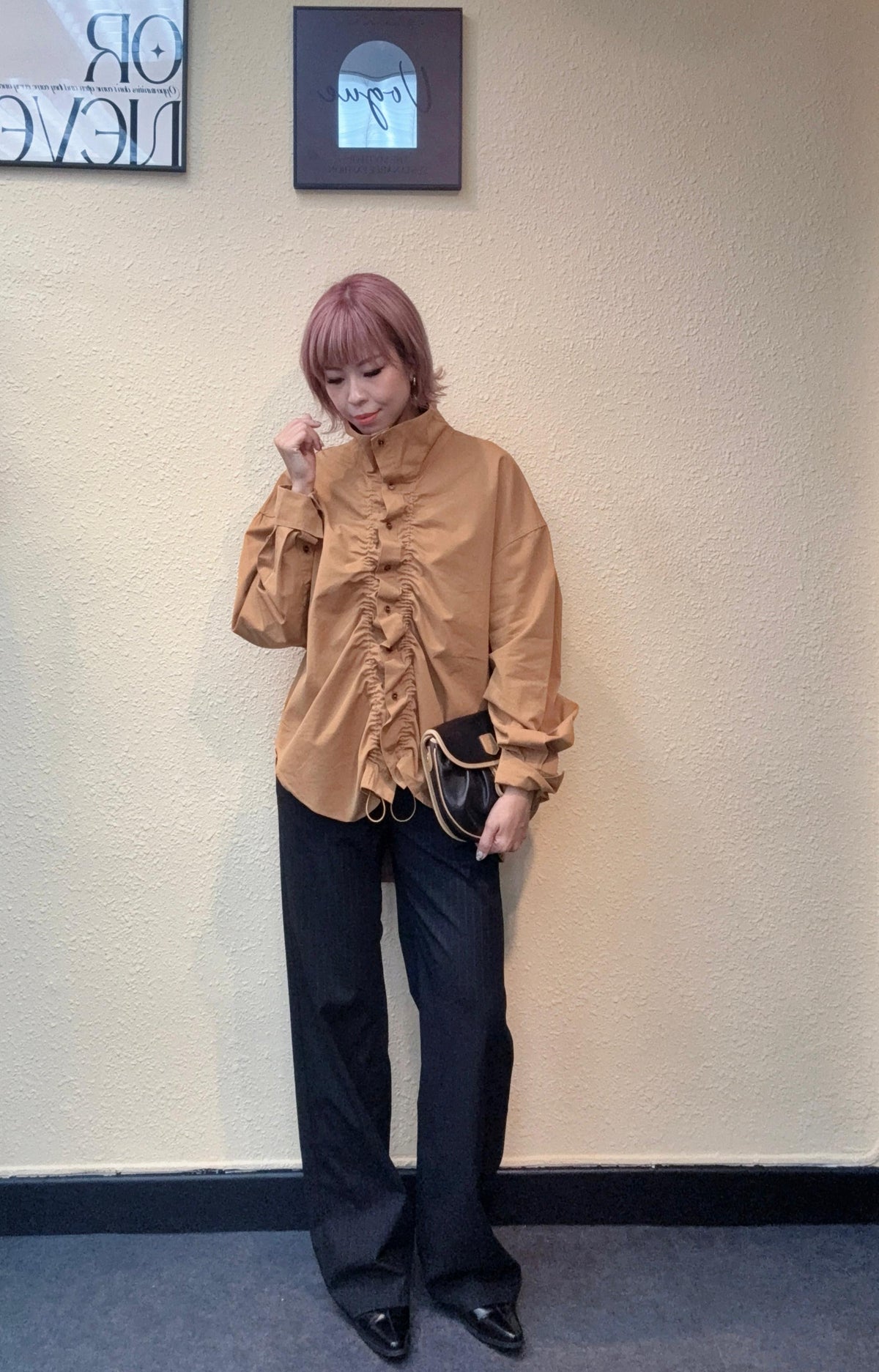 Front ruffles loose outer #00877
