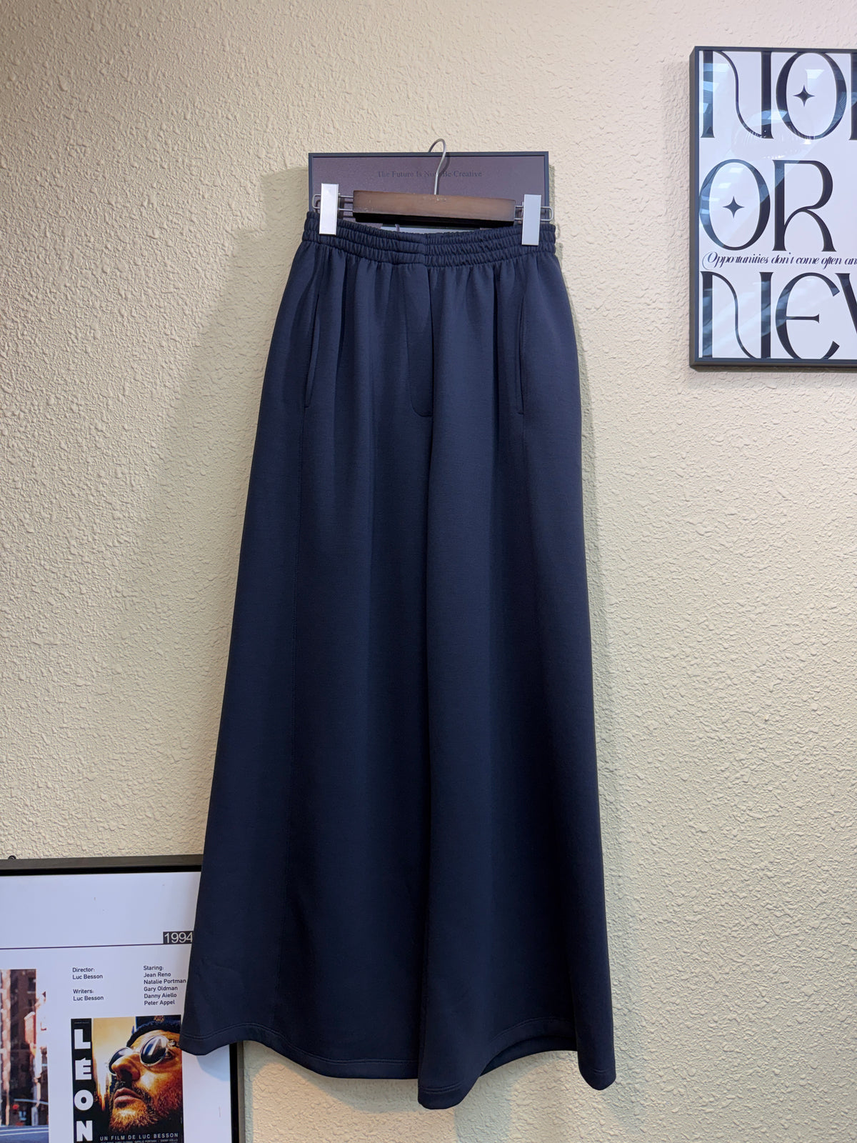 Full elastic space cotton pants #01028