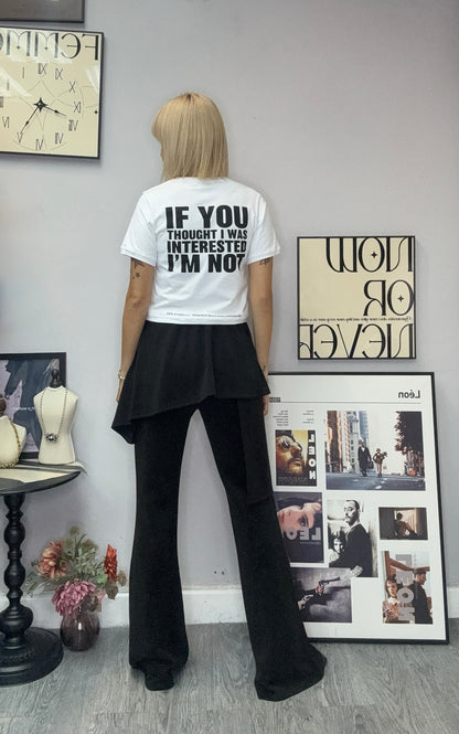 2 in 1 Space cotton pants