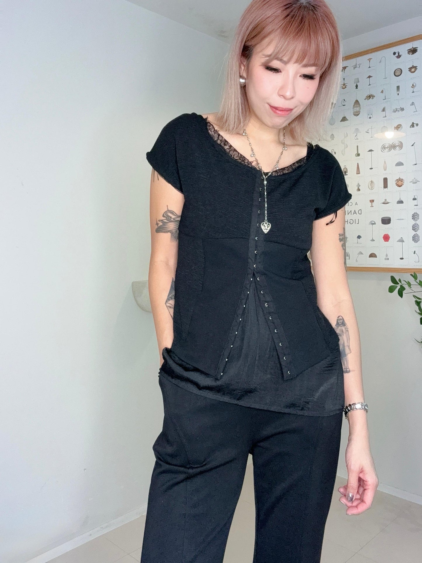 Front hock slim top #00673