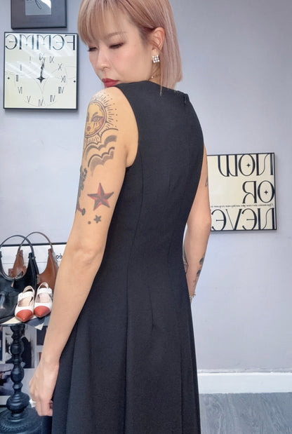 (-30%)Plain vest dress