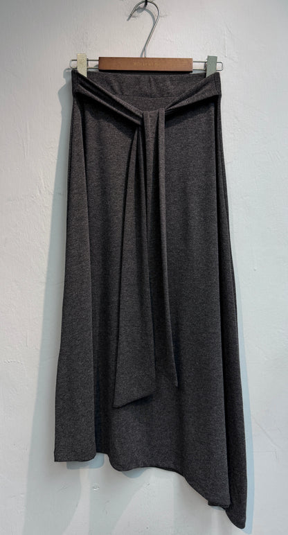 Front tie spandex skirt #00699