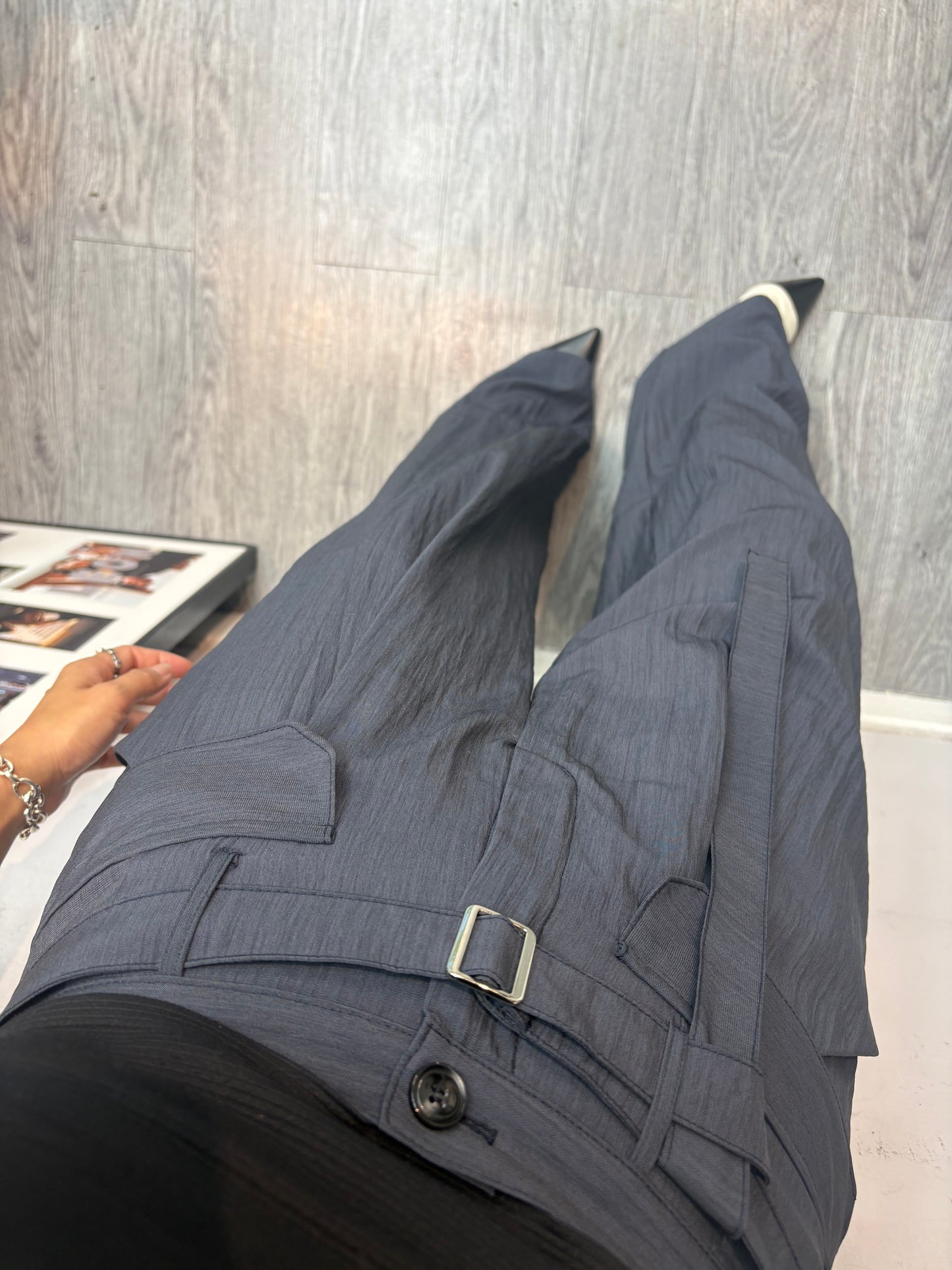 👍🏼Parachute middle waist trousers