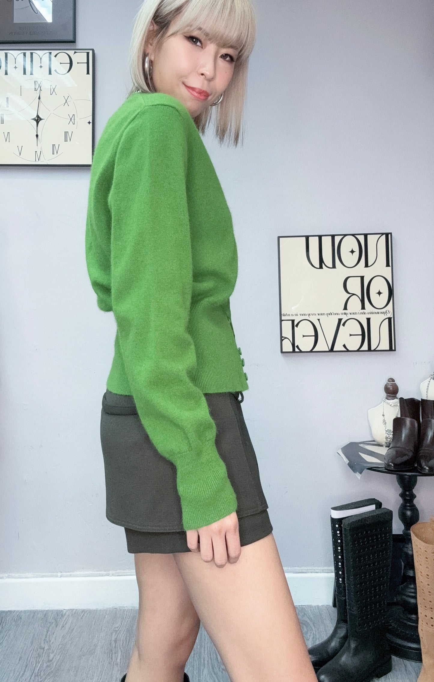 Wool cardigan #00120