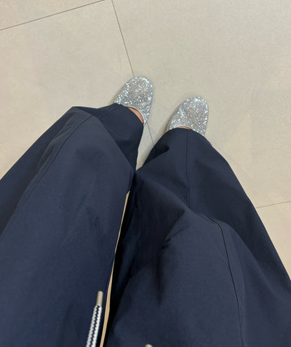 Glittering silver ballet shoes(pre order 7-21days)
