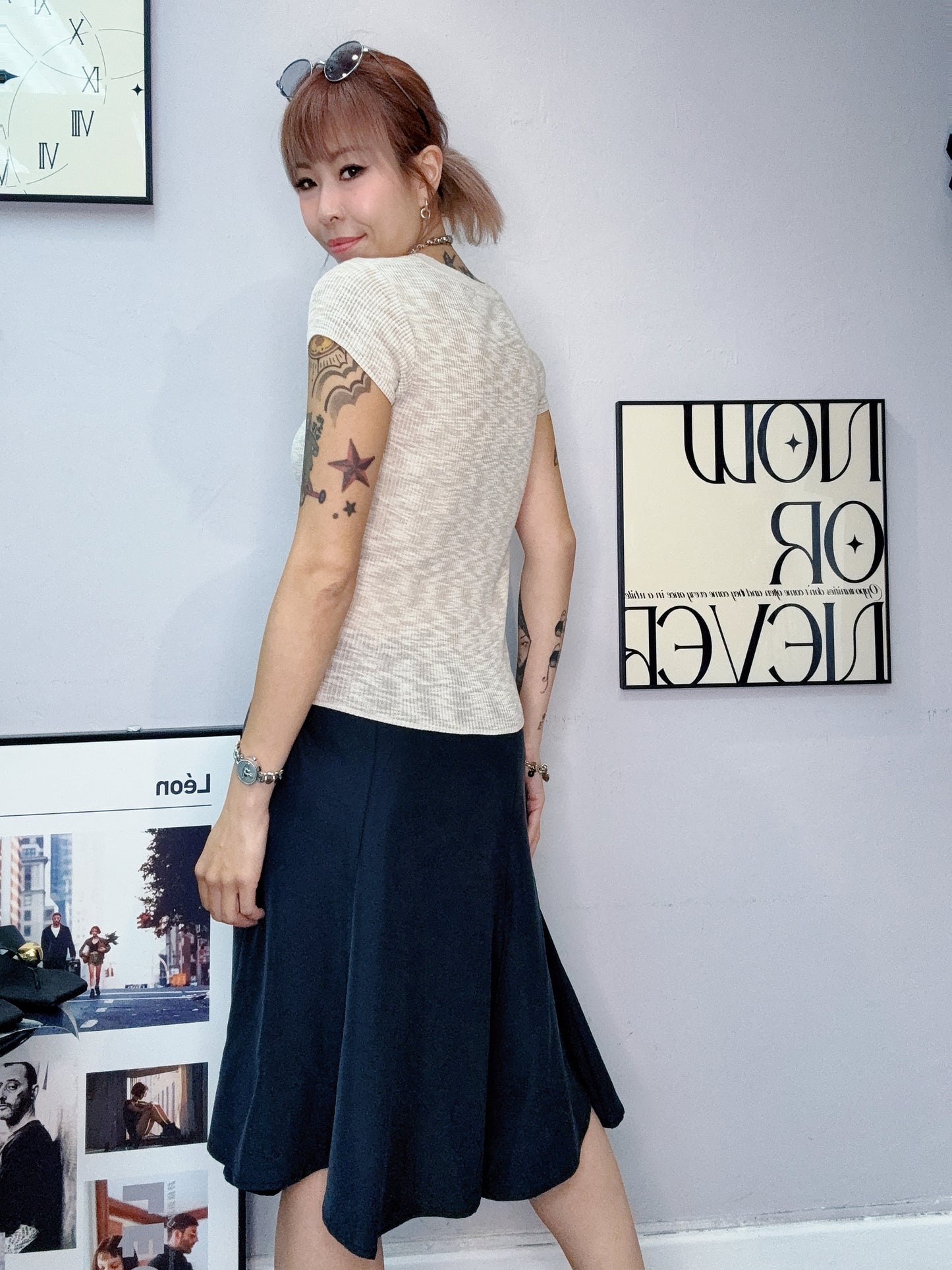 👍🏼Ultra-thin V neck knit top #00613