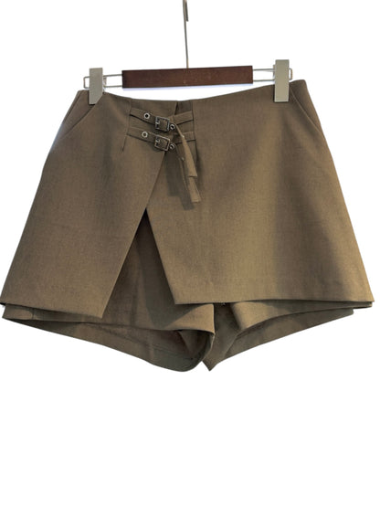 Front two buckle skort #00313