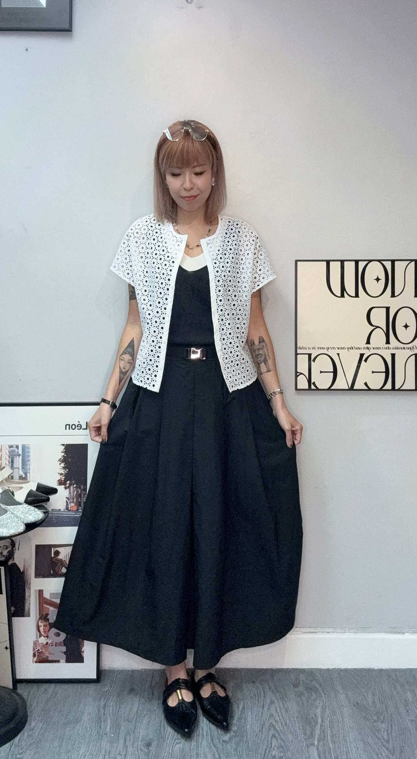 Front embroidery shirt #00714