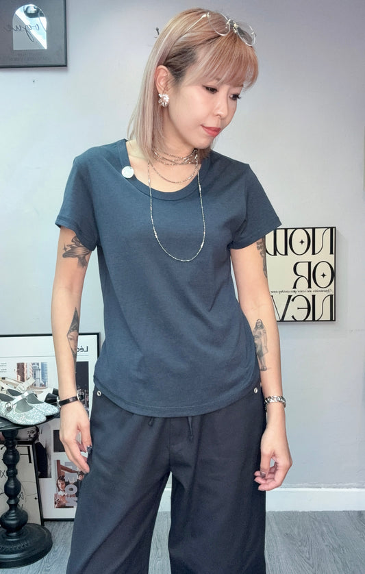 👍🏼Silver tag tee #00715
