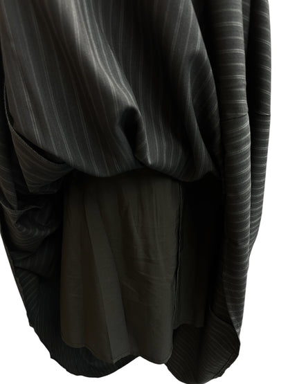 Straight strips skirt