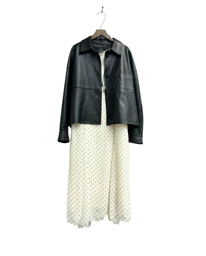 Lambskin coat