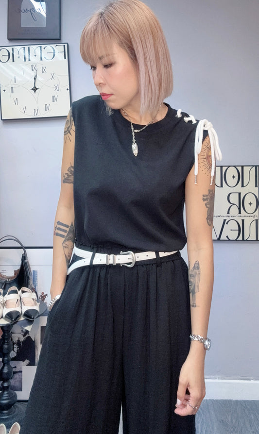 (-30%)Tie vest top