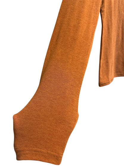 turtleneck plain base tee #00020