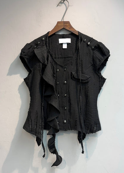 Double-breasted blouse #00823