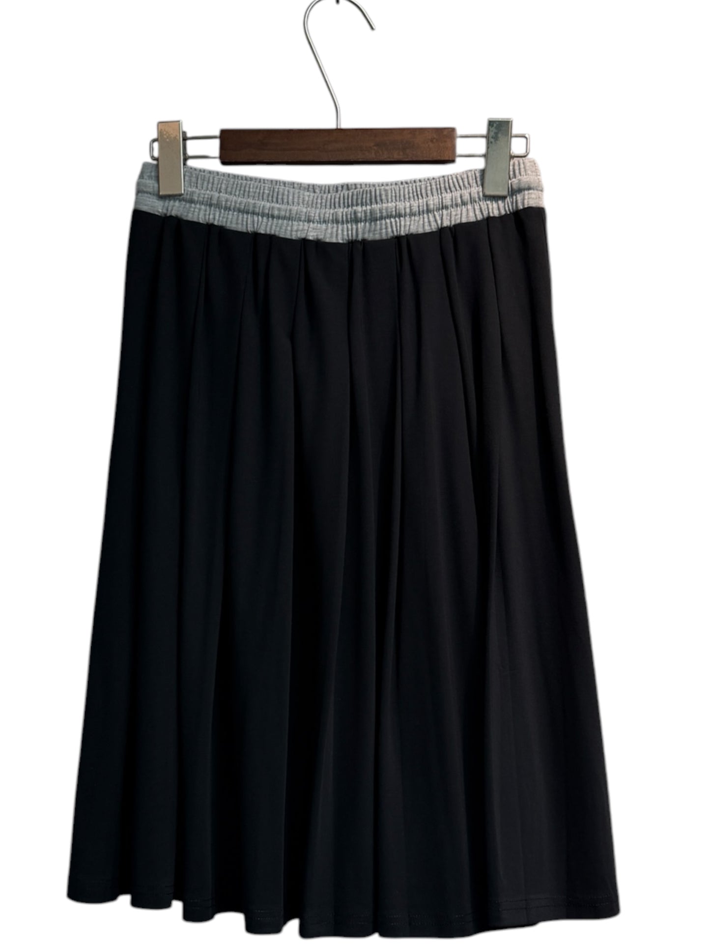 Full elastic pleated skirt #00618