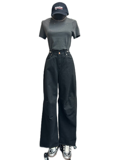 (-30% off)Bean waist jeans