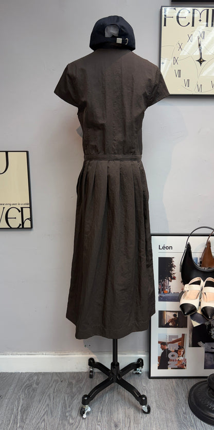 (-30%)With belt cap sleeves one piece
