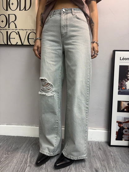 Torn washing jeans #00424