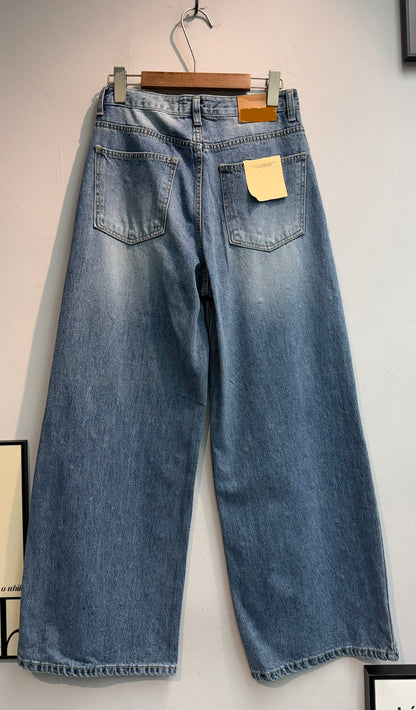 Front mini beans jeans #00769