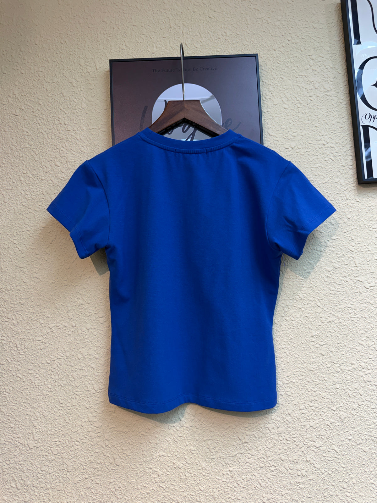 Man printed slim tee #00871
