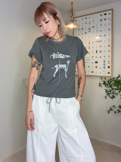Dog washing cotton tee #00693