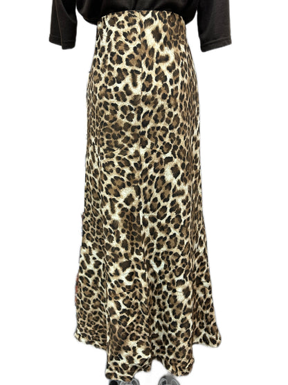 Leopard print skirt