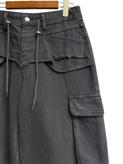 Drawstring cargo pants