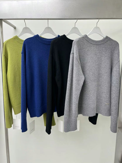 Extra-fine wool sweaters