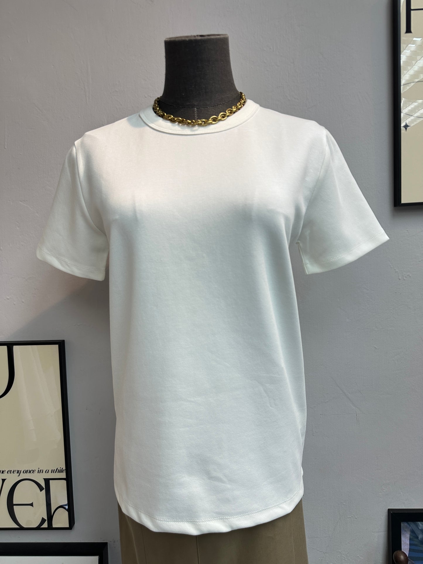 (-40% Off) plain tee