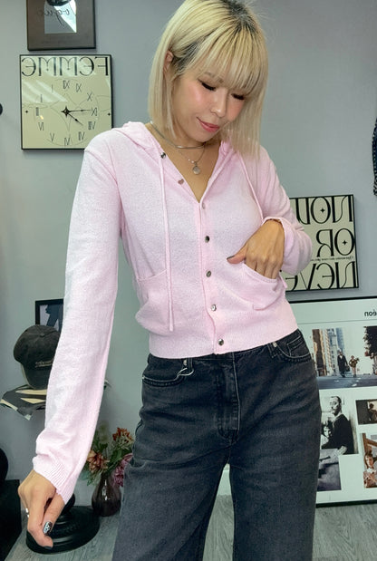 With hat knitted outer