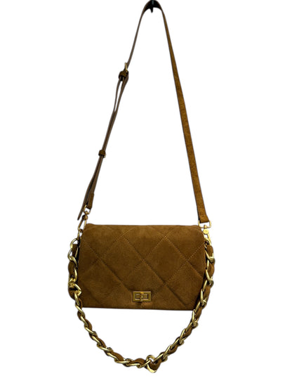 Leopard skin two way leather bag