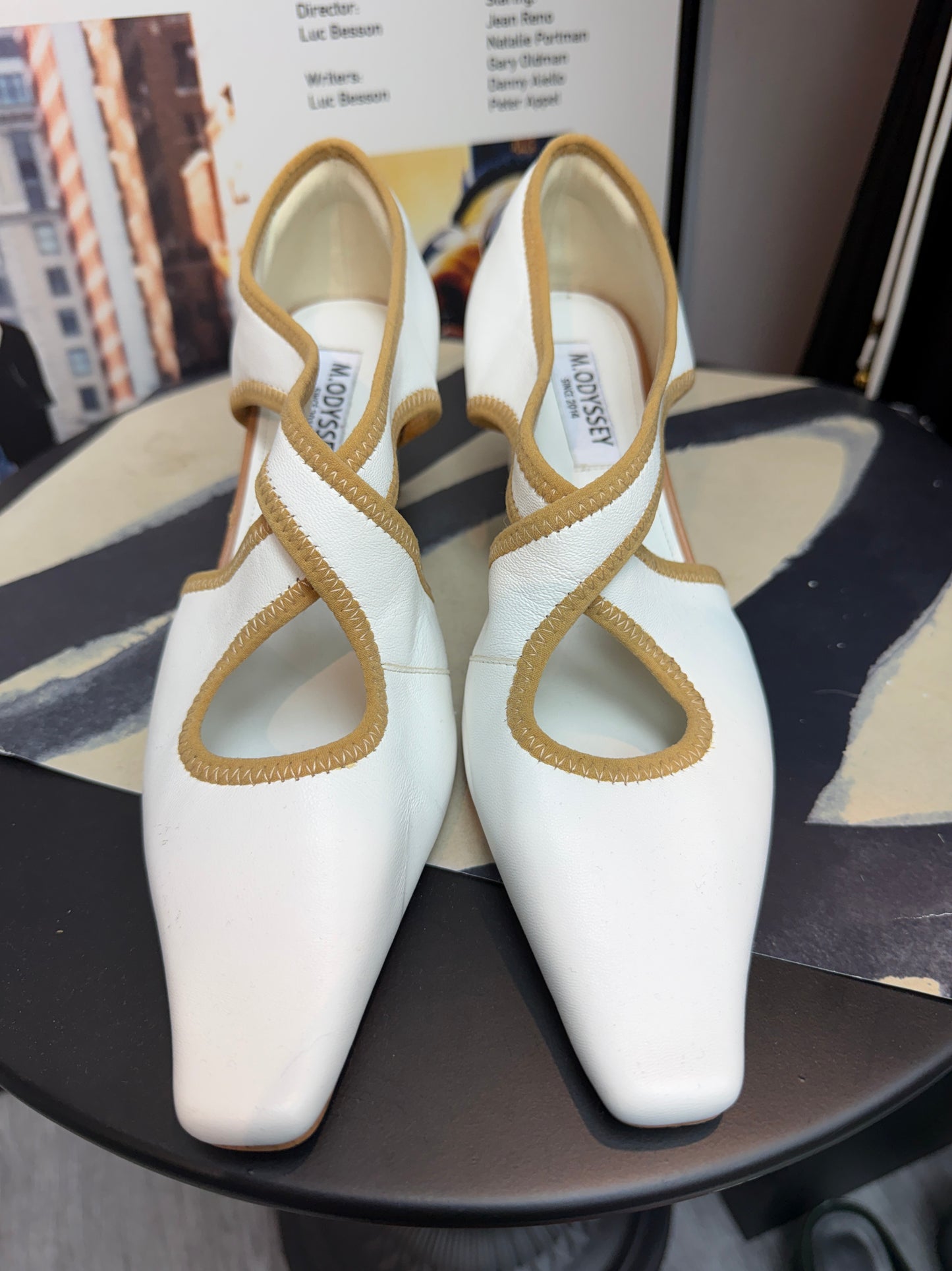 (-40%)cross heels