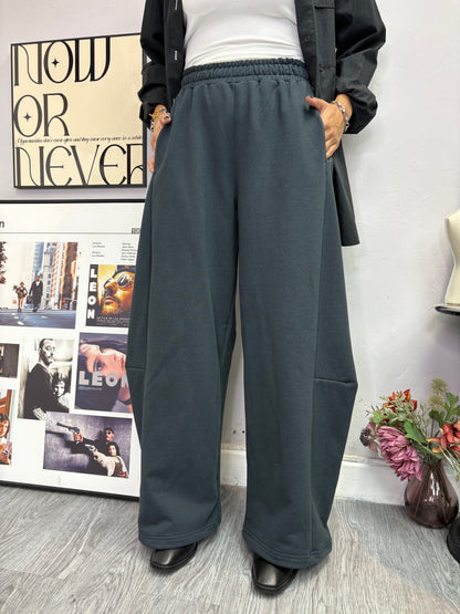 3D washing cotton pants