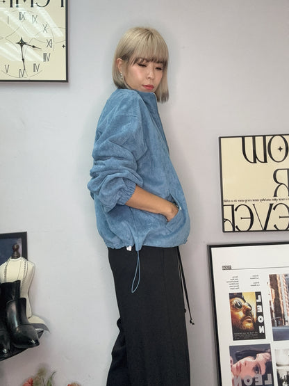 Leopard skin zip bomber