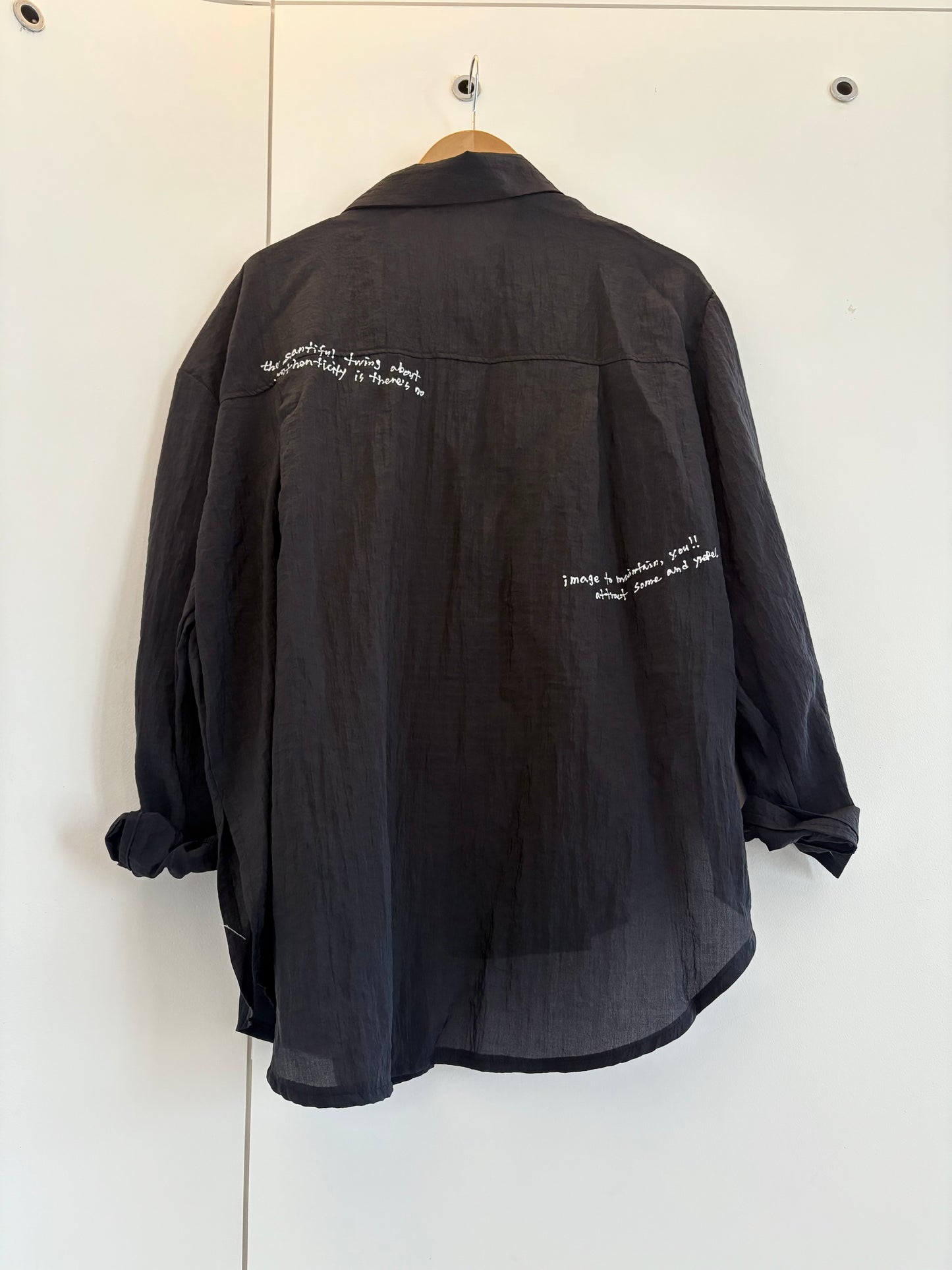 See though words shirt #00804